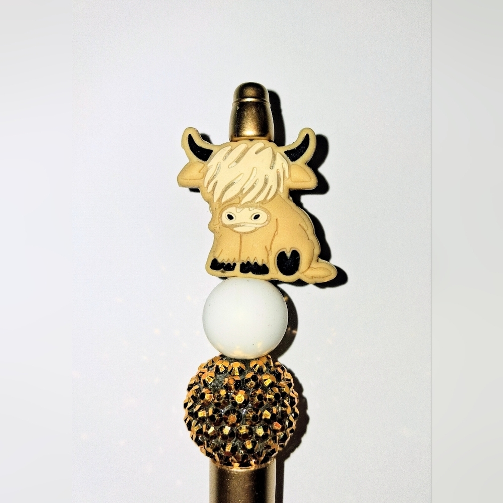 🤎 HIGHLAND COW - CHARM PEN